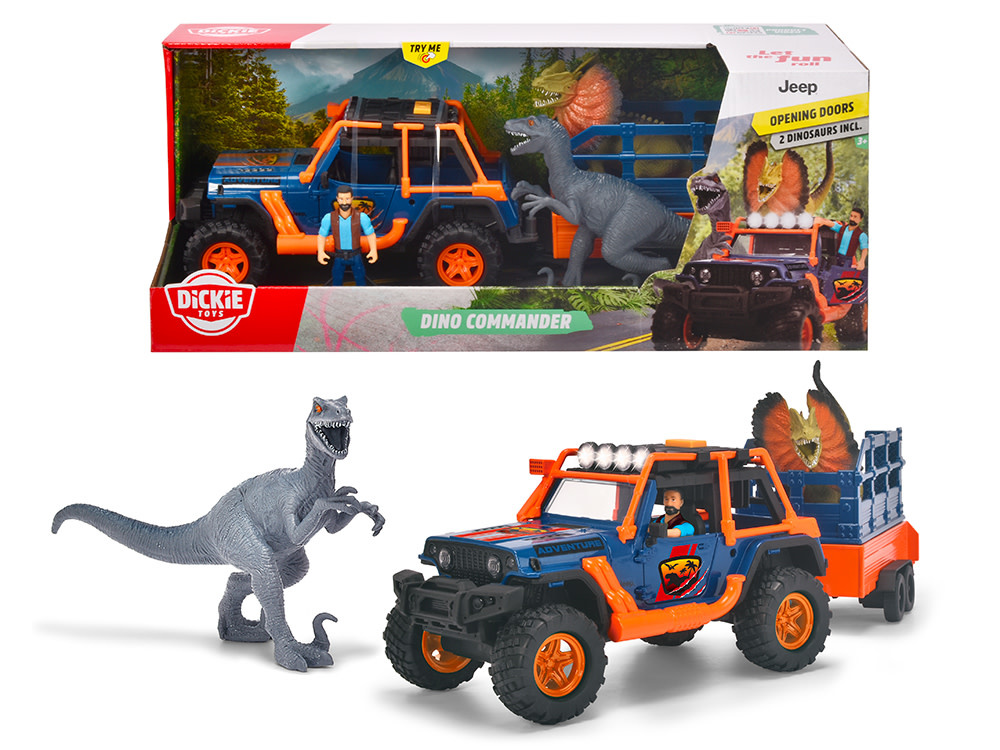 Dickie Dino Commander Set Lights & Sounds
