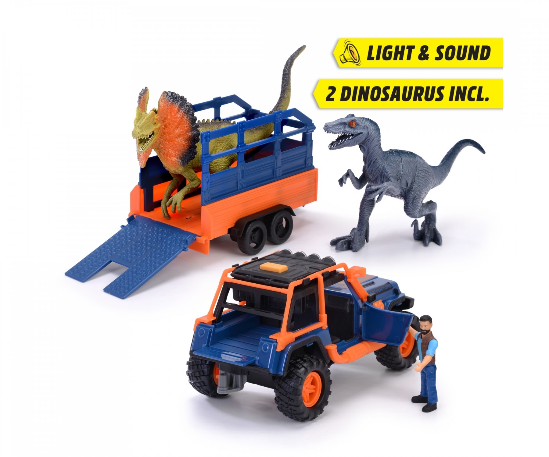 Dickie Dino Commander Set Lights & Sounds