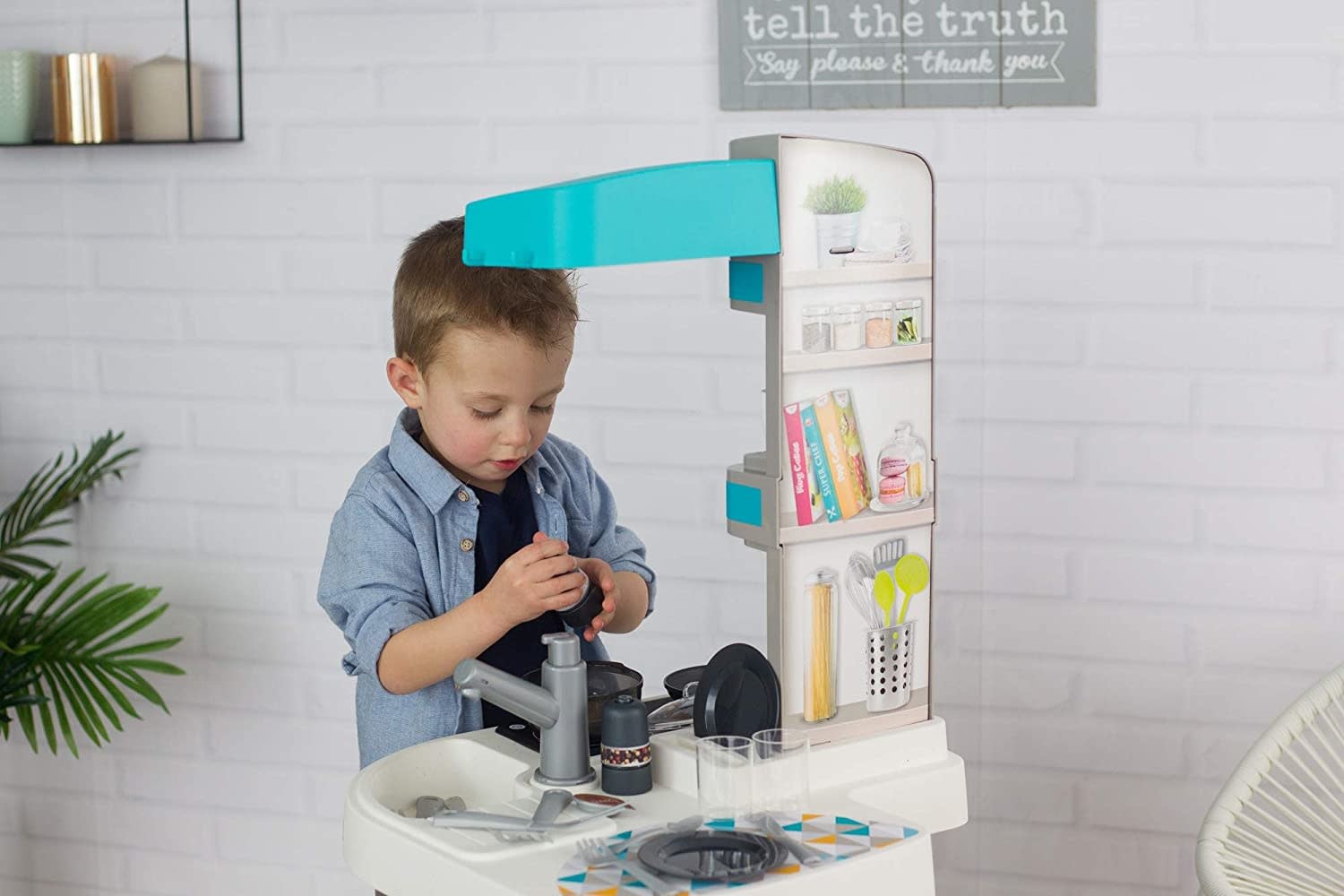 Smoby Kitchen Studio Bubble Tefal 28pc