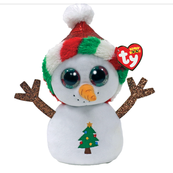 Ty Ty Beanie Boo Christmas Misty Snowman