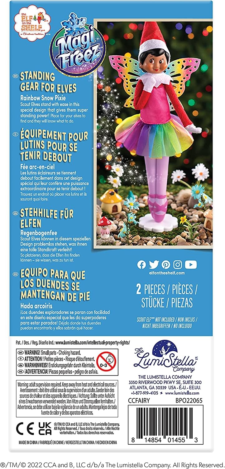 Elf on the Shelf Magifreeze Rainbow Snow Pixie