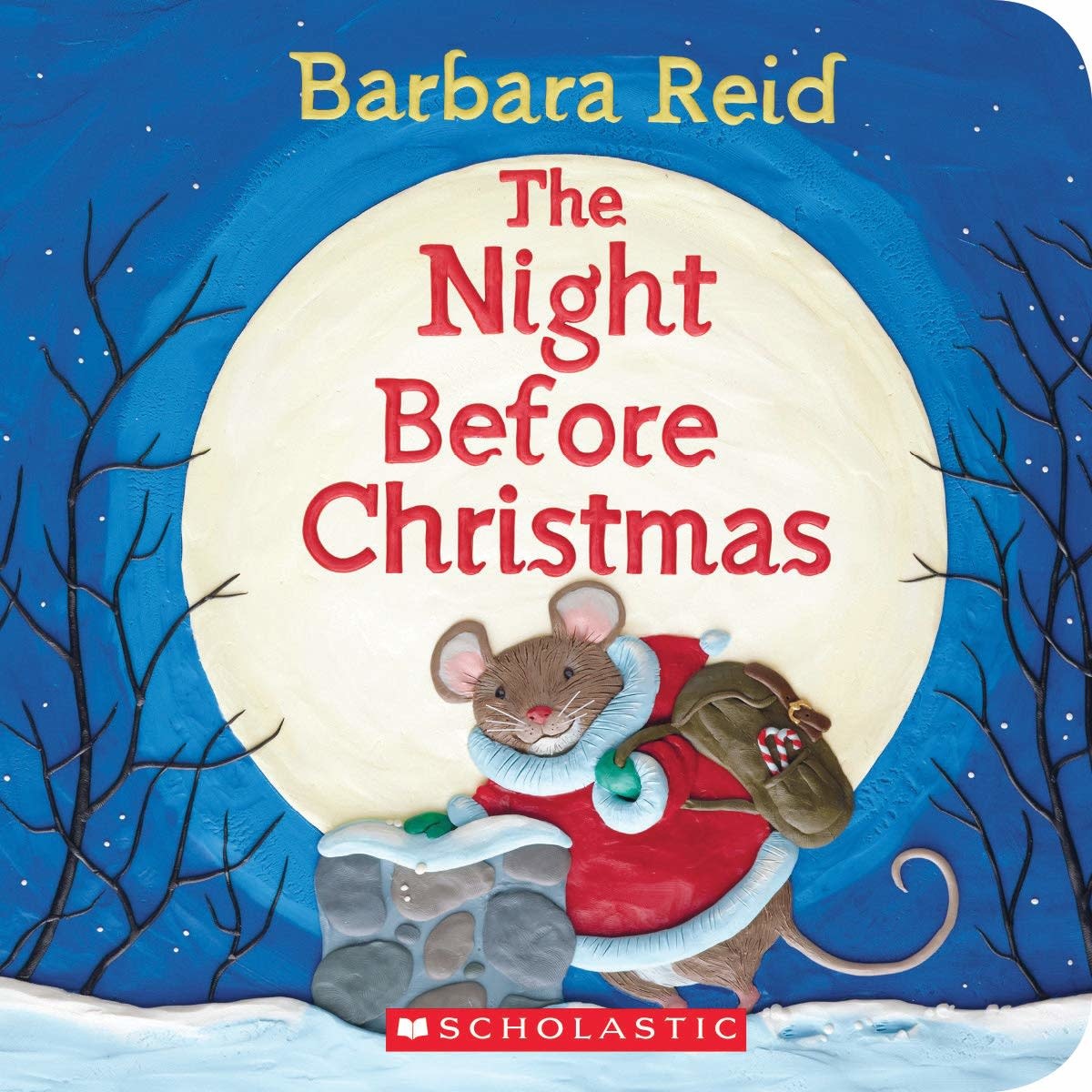 The  Night Before Christmas Board Book Barbara Reid