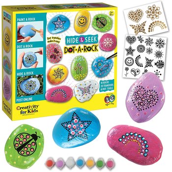 Creativity for Kids Creativity for Kids Hide & Seek Dot-a-Rock Paint