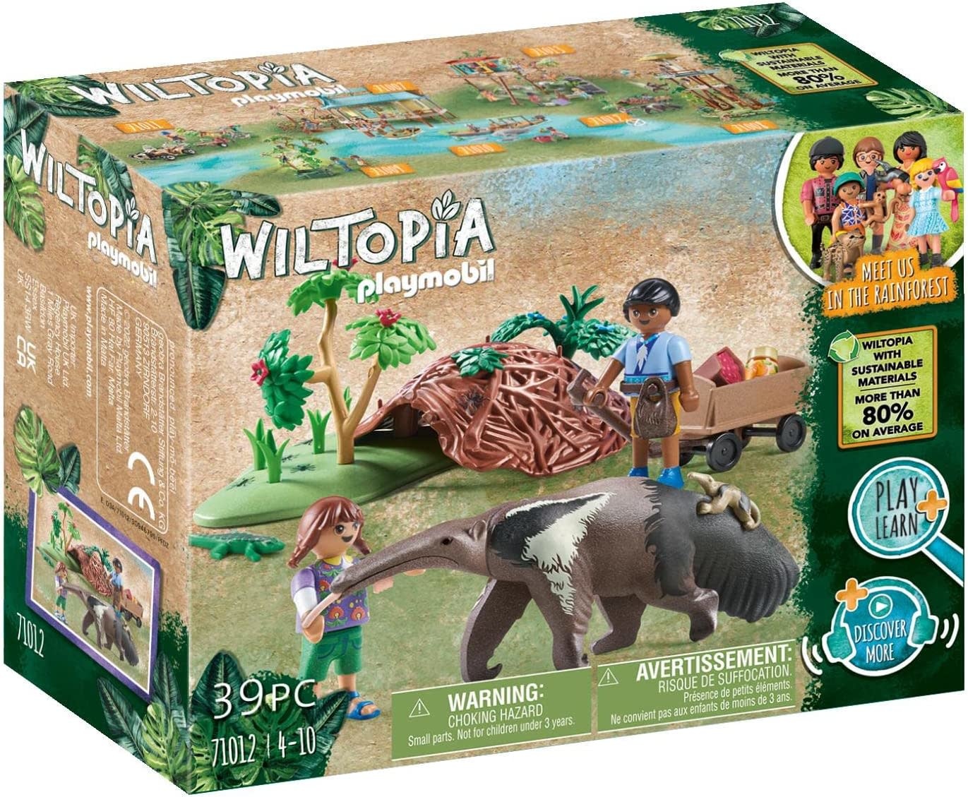 Playmobil Playmobil Wiltopia II Anteater Care