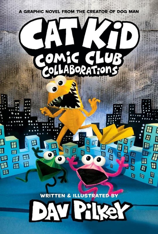 Scholastic Cat Kid Comic Club Book 4 Collaberations