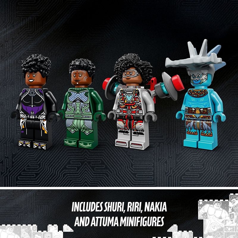 Lego Lego Super Heros Black Panther Shuri's Sunbird