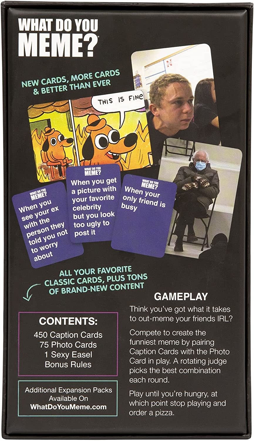 What Do You Meme? Bigger, Better Edition