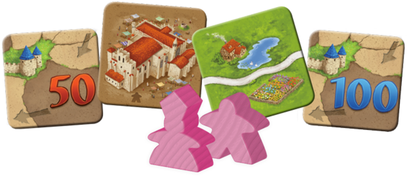 Z-Man Games Carcassonne Game Exp:1 Inns & Cathedrals