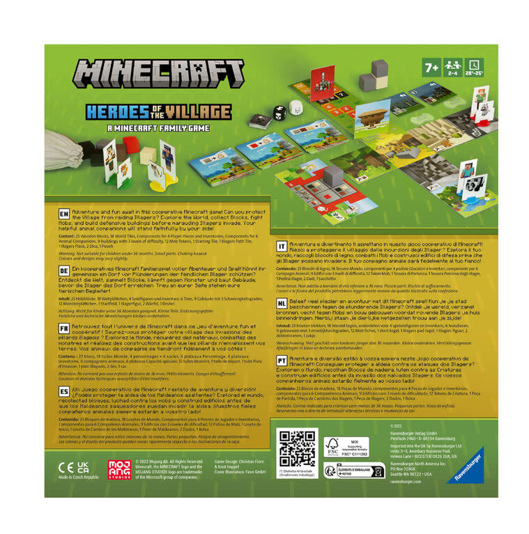 Ravensburger Minecraft: Heroes of the Village Cooperative Game