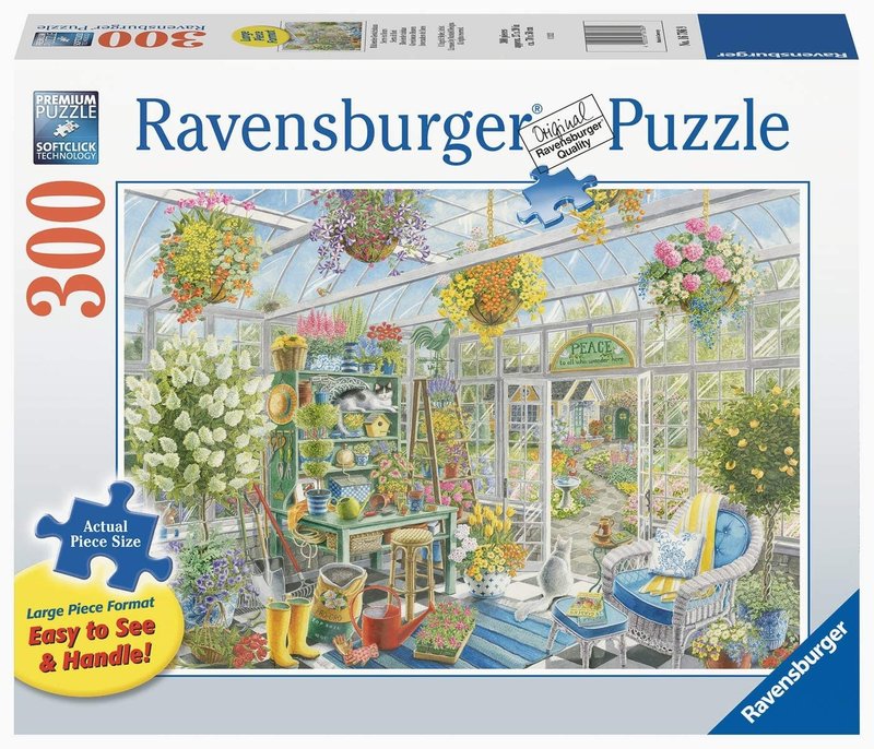 Ravensburger Puzzle 300pc Large Format Greenhouse Heaven