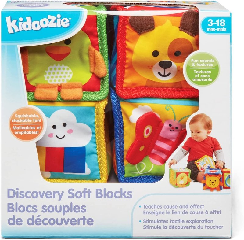 Kidoozie Kidoozie Baby Discovery Soft Blocks