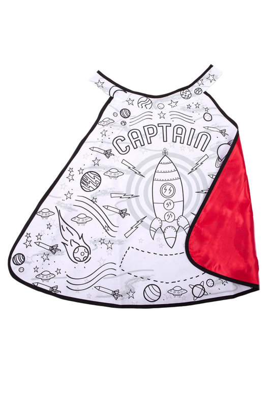 Great Pretenders Colour-A-Cape Rocket Man