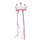 Great Pretenders Ribbon Tiara Dark Pink