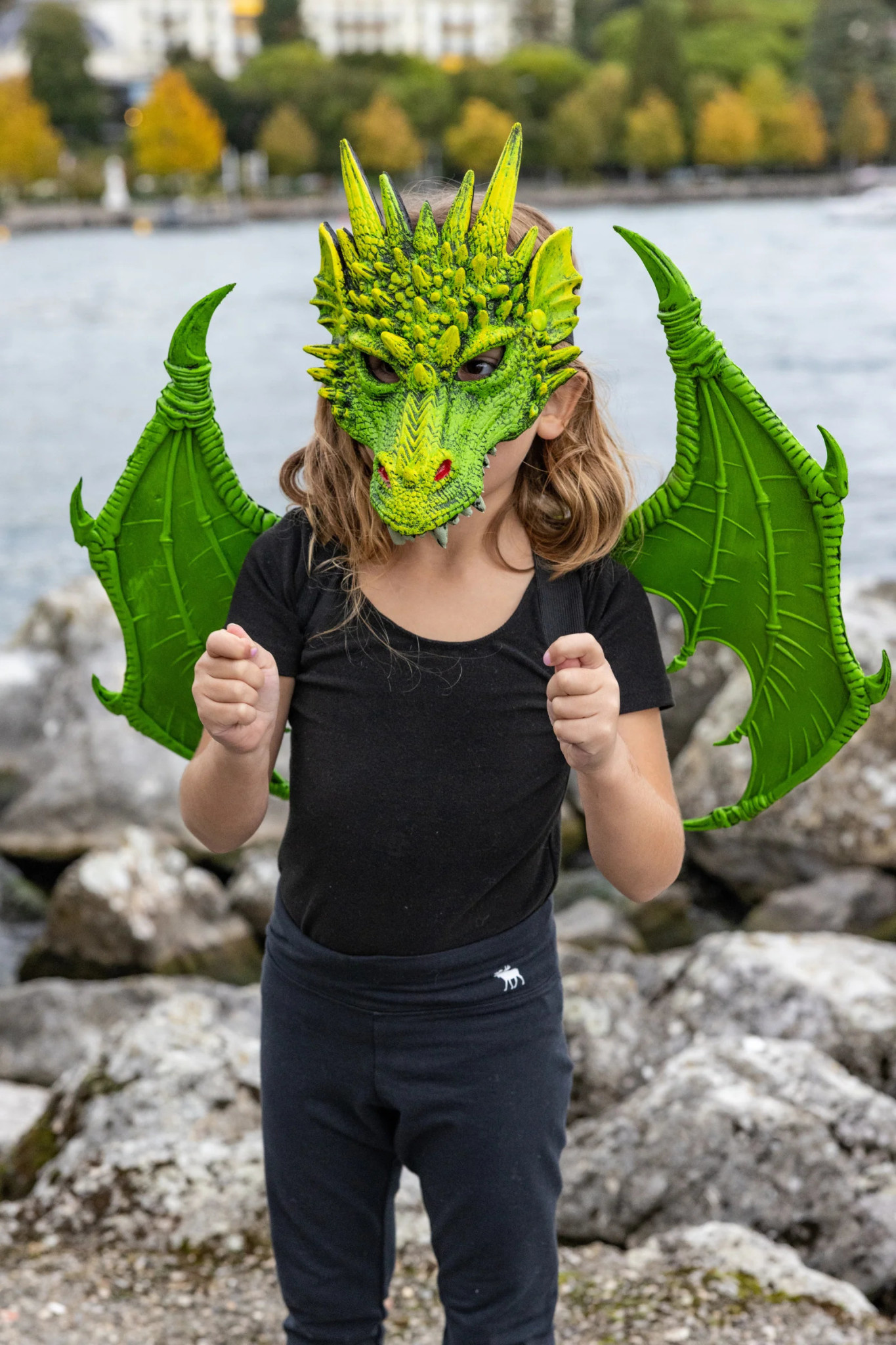 Great Pretenders Dragon Mask Green