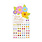 Great Pretenders Spring Flower Sticker Earrings 30 pairs