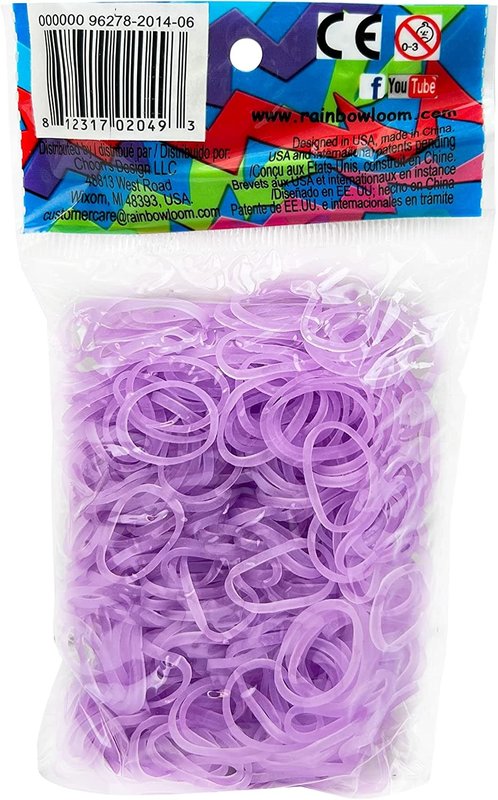 Rainbow Loom Rubber Bands Electric Purple