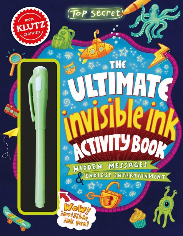 Klutz Klutz Book The Ultimate Invisible Ink Activity Book