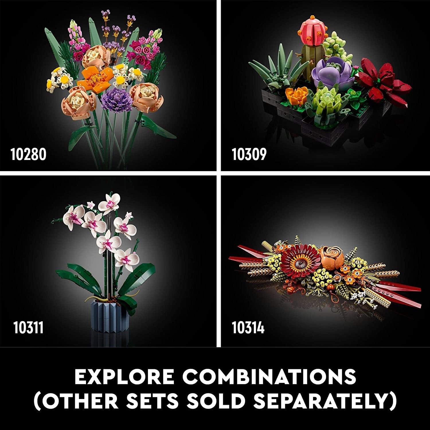 Lego creator botanical collection hotsell