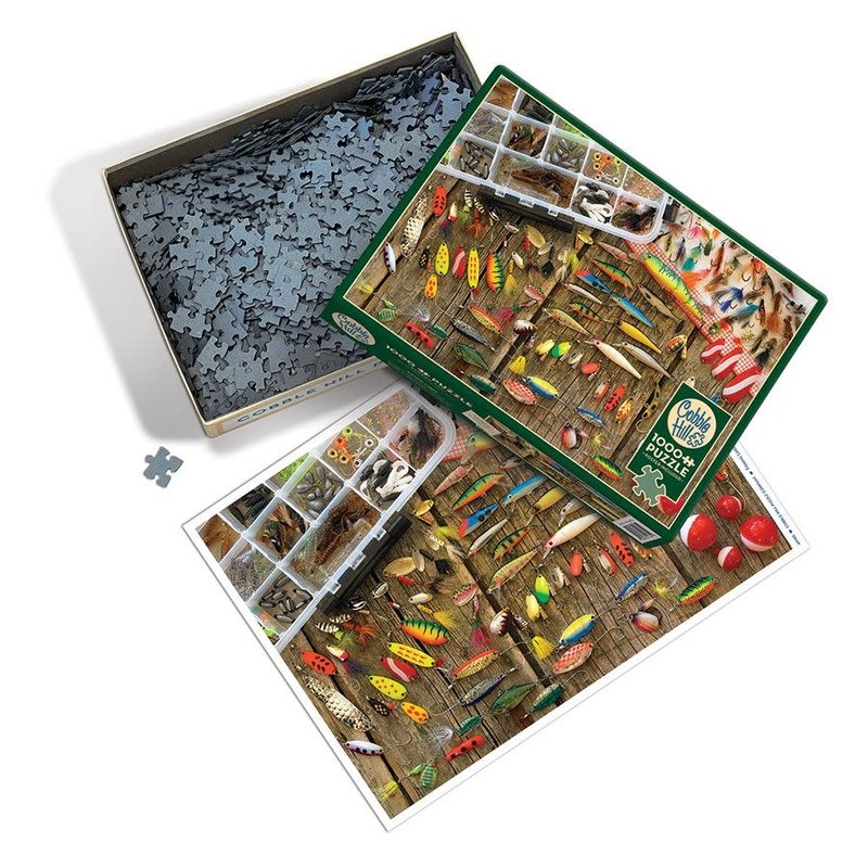 Cobble Hill Puzzles Cobble Hill Puzzle 1000pc Fishing Lures