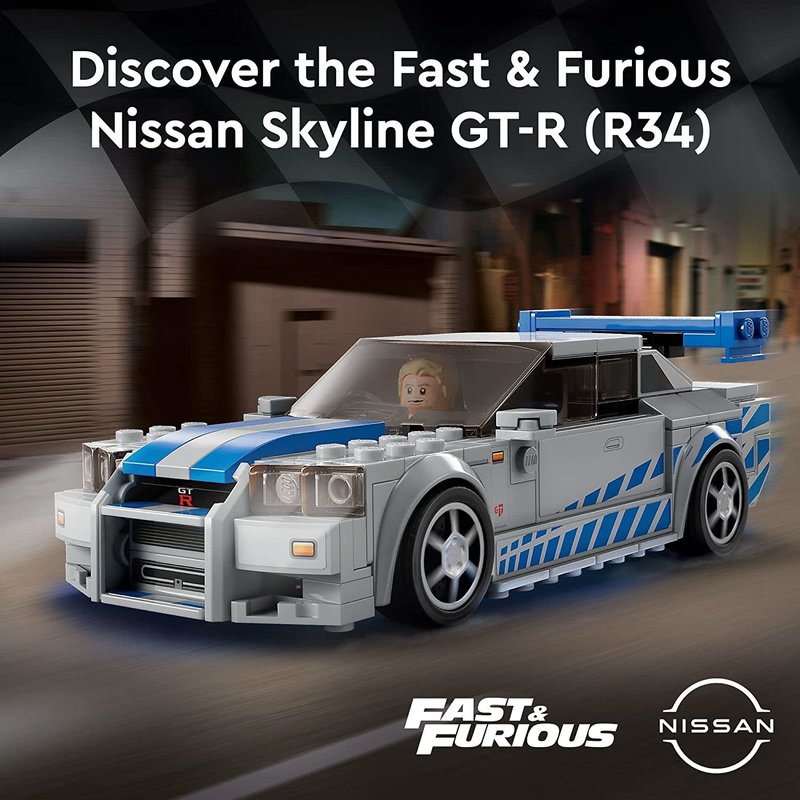 Lego Lego Speed Champions 2 Fast 2 Furious Nissan Skyline GTR
