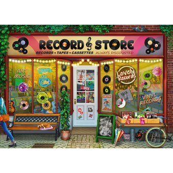 Ravensburger Ravensburger Puzzle 1000pc Vintage Vinyl