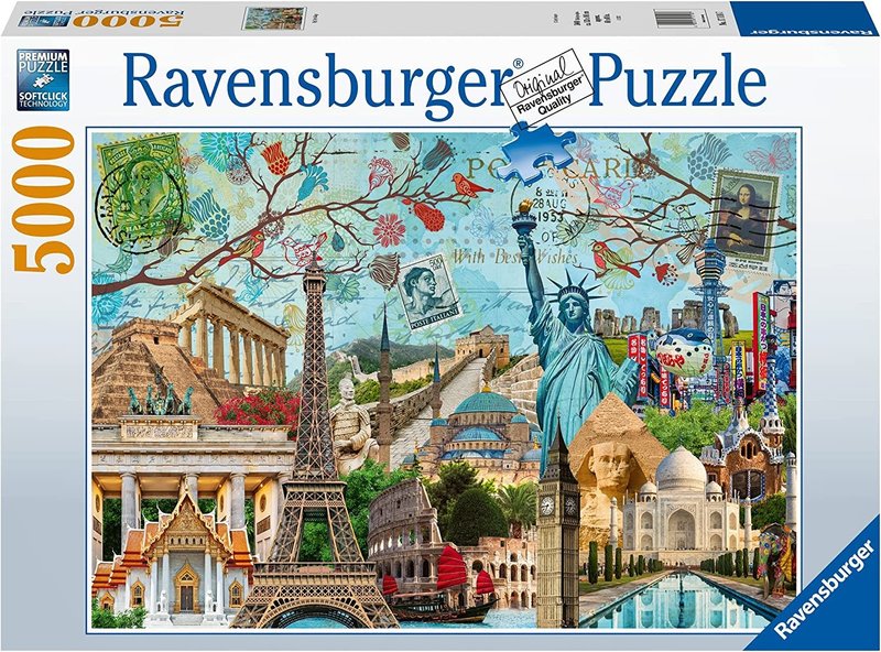 Ravensburger Ravensburger Puzzle 5000pc Big City Collage
