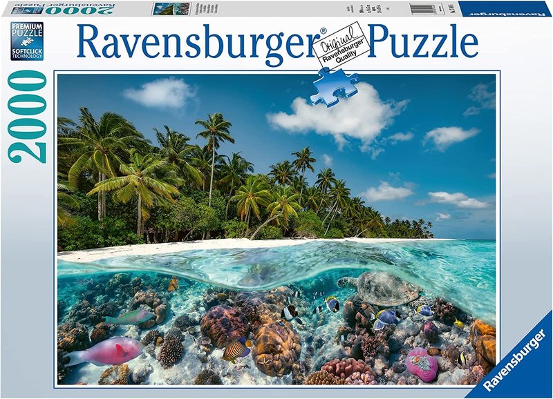 Ravensburger Ravensburger Puzzle 2000pc A Dive in the Maldives