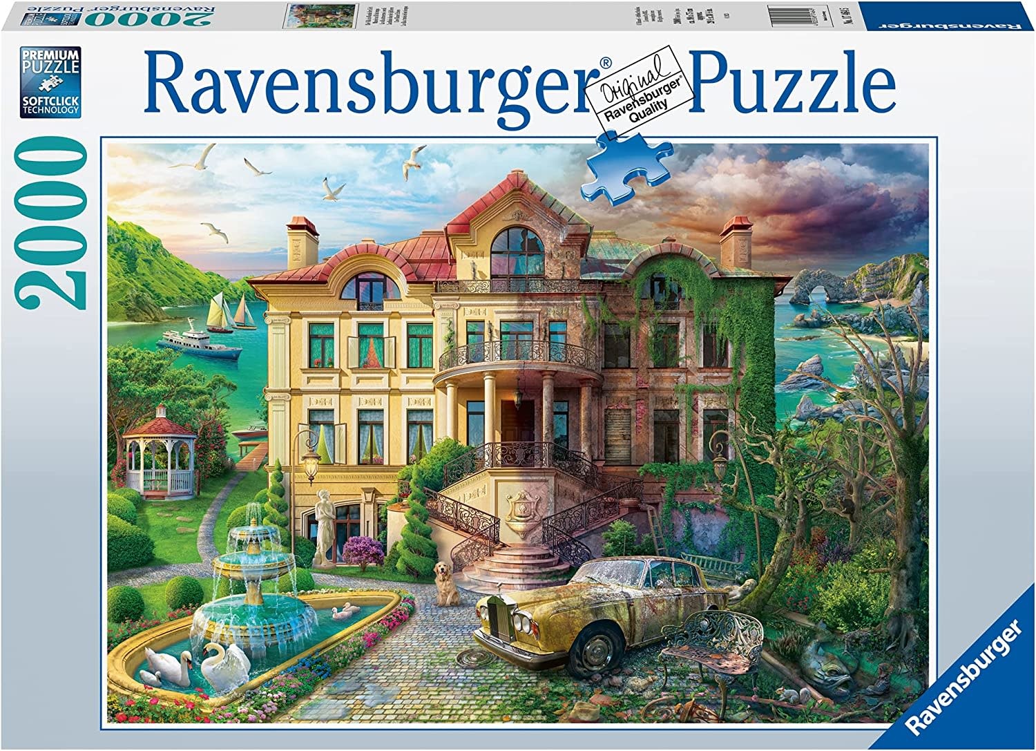 Ravensburger Ravensburger Puzzle 2000pc Cove Manor Echoes