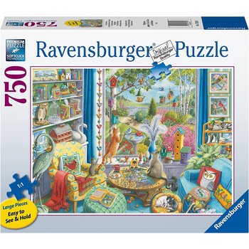 Ravensburger Ravensburger Puzzle 750pc Large Format The Bird Watchers