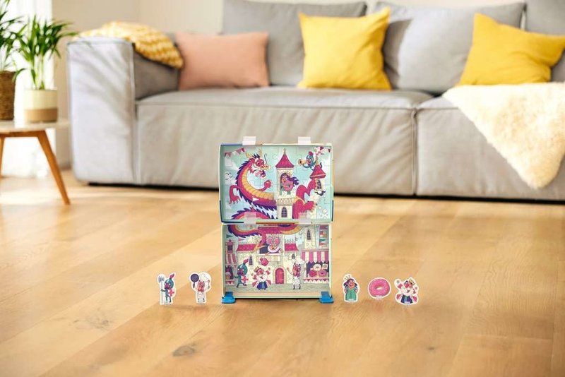 Ravensburger Ravensburger Puzzle & Play 2x24pc The Donut Dragon