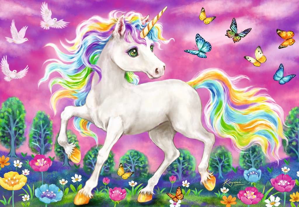 Ravensburger Ravensburger Puzzle 2x24pc Unicorns & Pegasus