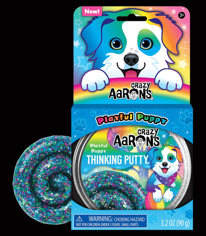 Crazy Aaron Crazy Aaron's Thinking Putty Playful Puppy