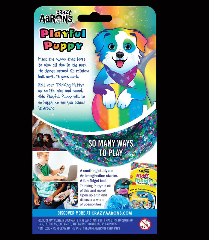 Crazy Aaron Crazy Aaron's Thinking Putty Playful Puppy