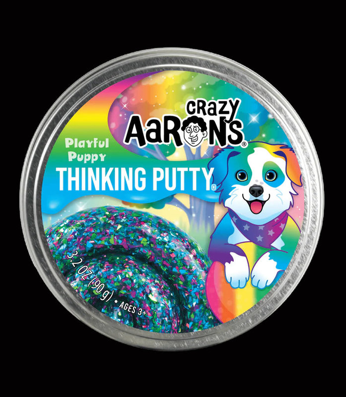 Crazy Aaron Crazy Aaron's Thinking Putty Playful Puppy