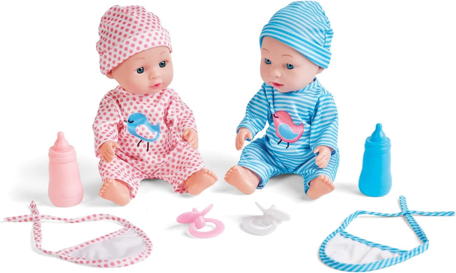 Kidoozie Kidoozie Doll Cuddle & Care Twin Set