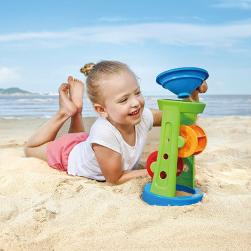 Hape Toys Hape Beach Double Sand and Water Wheel