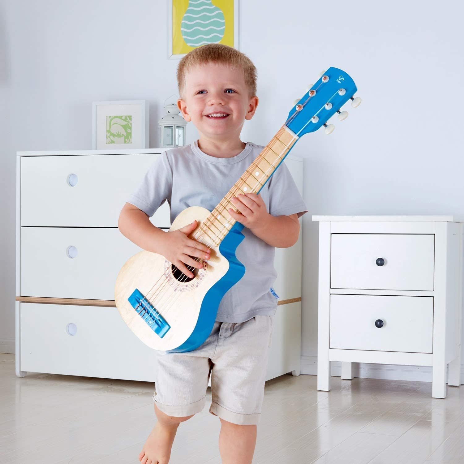 Hape Toys Hape Music Guitar Blue Lagoon