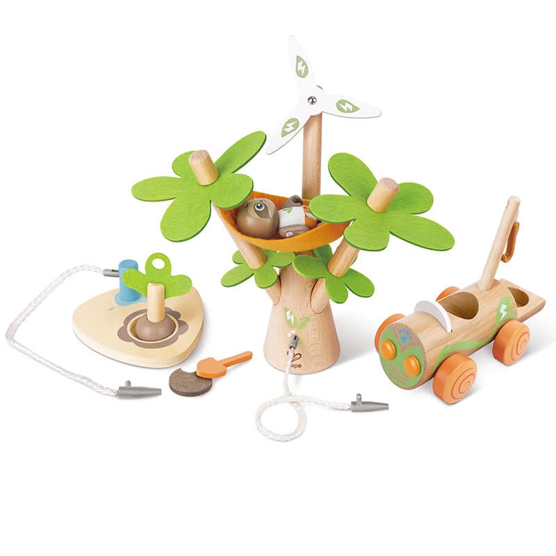 Hape Toys Hape Green Planet Tree Planting E-Car