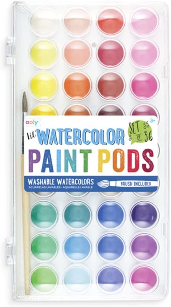 Ooly Lil Paint Pods Watercolor - Set of 36