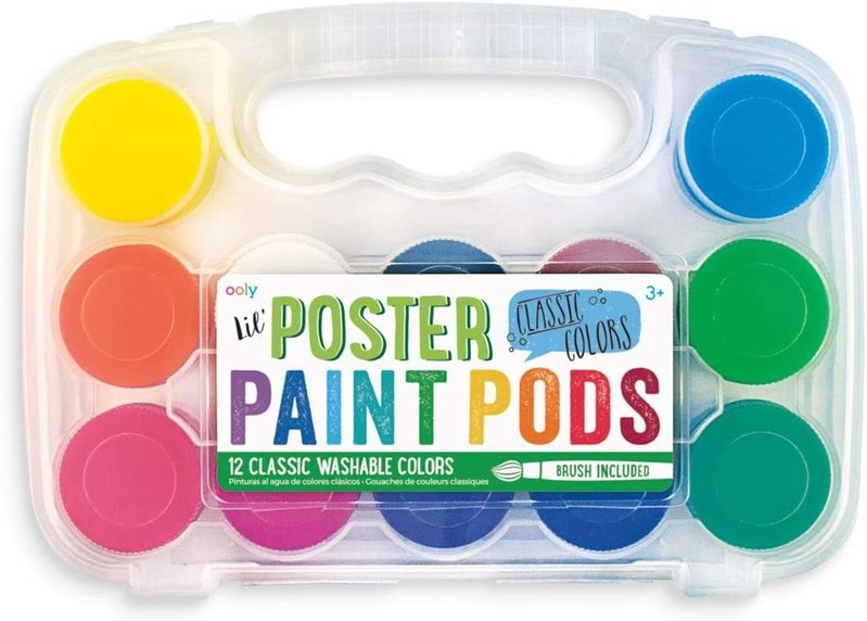 Lil Paint Pods Poster Paint - Set of 12