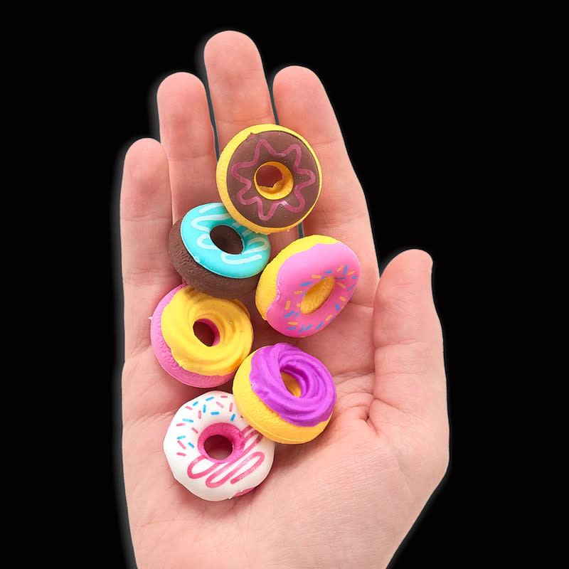 Ooly Dainty Donuts Scented Erasers - Set of 6