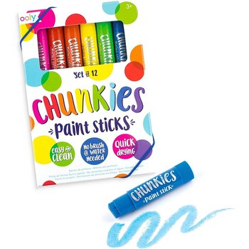 Ooly Chunkies Paint Sticks Original 12 Pack