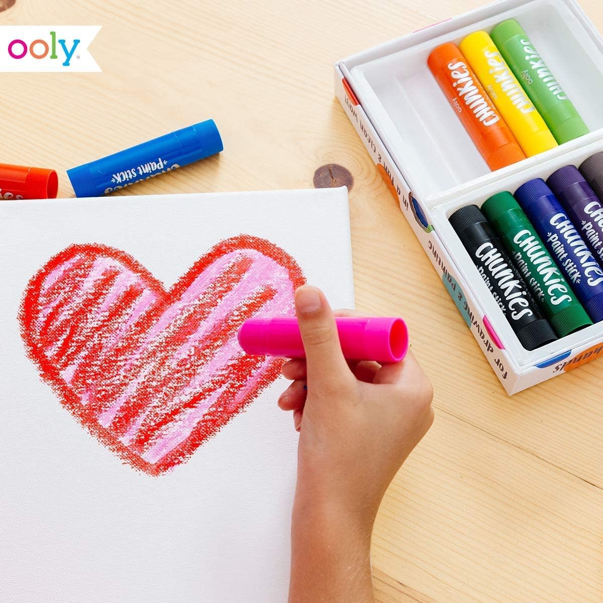 Ooly Chunkies Paint Sticks Original 12 Pack