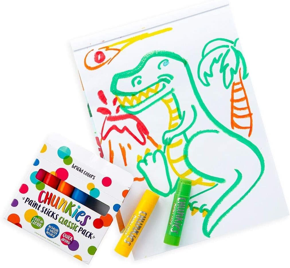 Ooly Chunkies Paint Sticks Classic 6 Pack