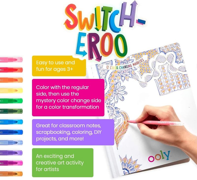 Ooly Switcheroo Color Changing Markers