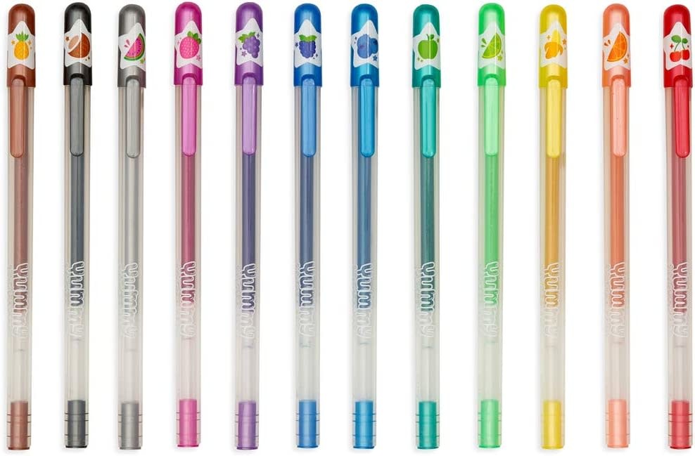 Ooly Yummy Yummy Scented Glitter Gel Pens 12s