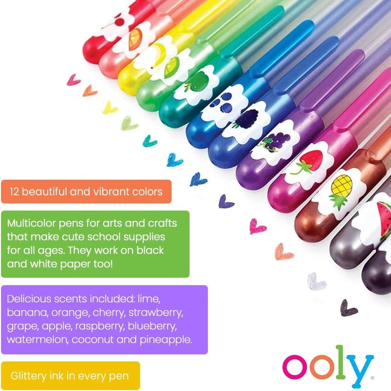 Ooly Yummy Yummy Scented Glitter Gel Pens
