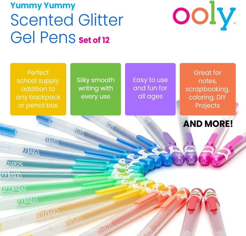Ooly Yummy Yummy Scented Glitter Gel Pens