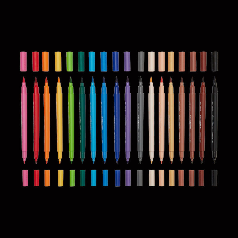 Color Together Markers Brush & Fine Tip