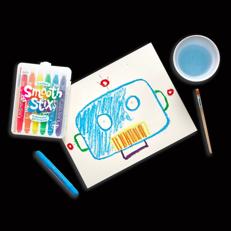 Ooly Smooth Stix Crayons Watercolor Gel